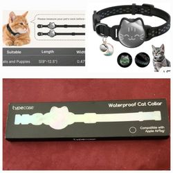  Waterproof Cat Collar. Compatible with Apple Air Tag