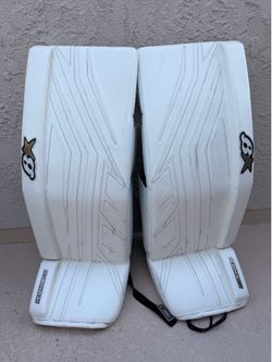 Brians iconik x2 hockey goalie leg pads senior