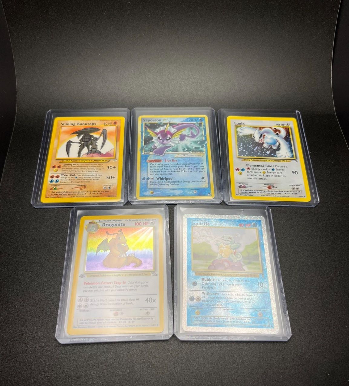 Pokemon Cards - Gold Star - 1st Edition