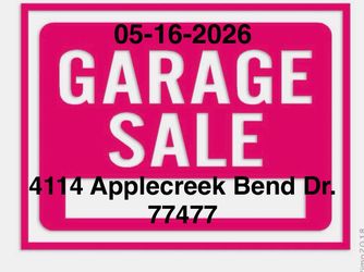 GARAGE  SALE