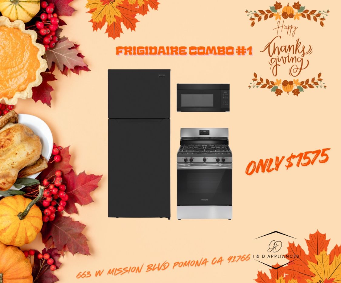 Frigidaire Bundle #1