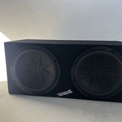 2 12inch kicker subwoofers