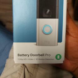 Ring Battery Doorbell Pro 