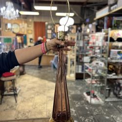 Mid Century Modern Empoli Glass Lamp