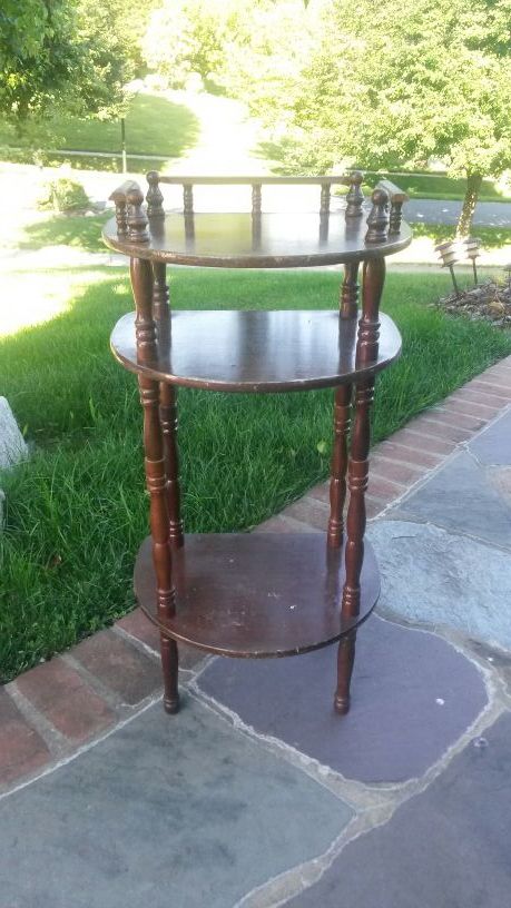 Solid maple wood table