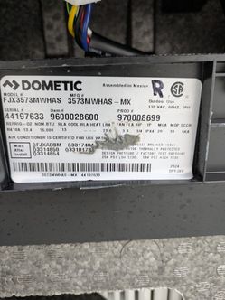 Dometic A/C FJX3573MWAS 15000 BTU