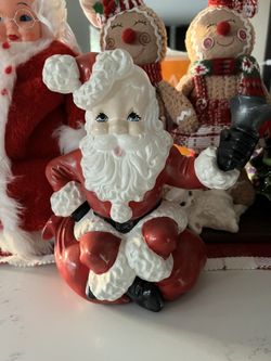 Vintage Santa (ceramic)