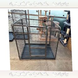 Firm Metal Dog Crates - Stable and Secure smile would