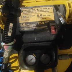 6 Gal. 18-Gauge Brad Nailer and Heavy-Duty Pancake Electric Air Compressor Combo Kit