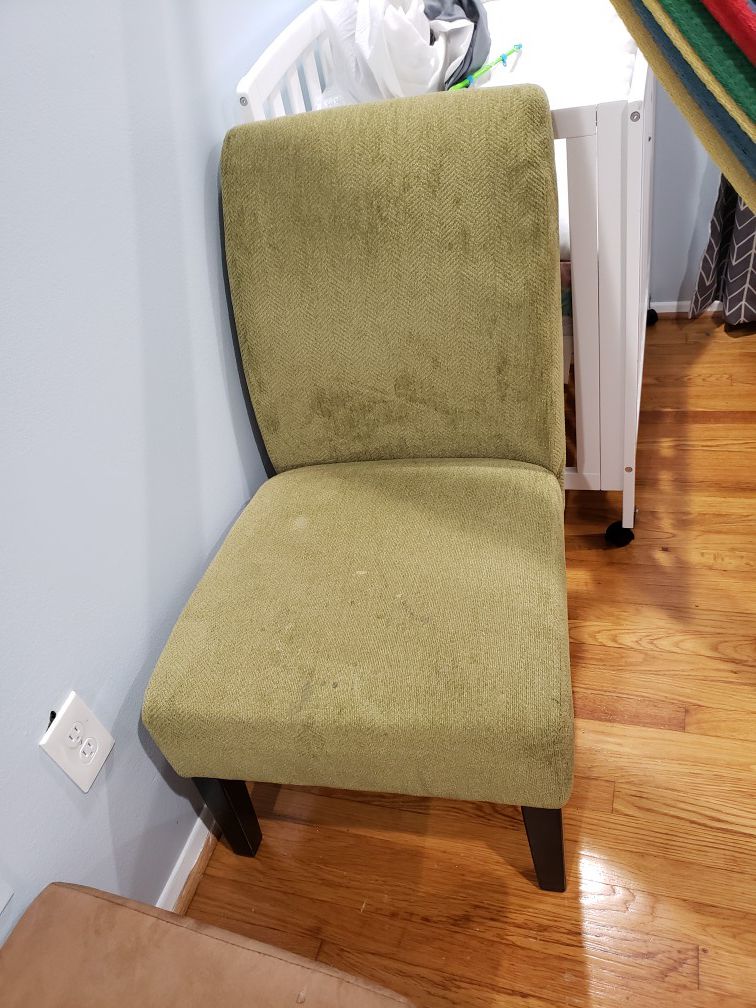 Olive green chair
