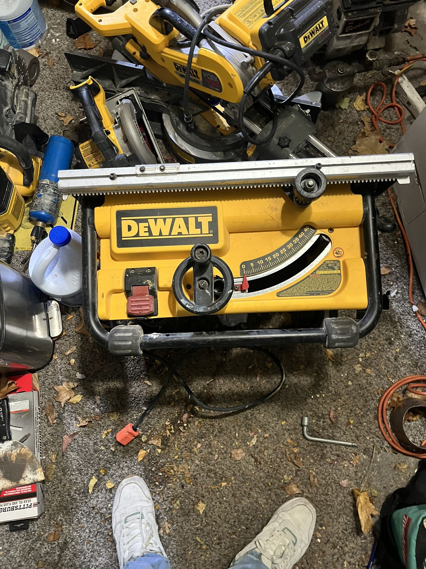 DeWalt tablesaw