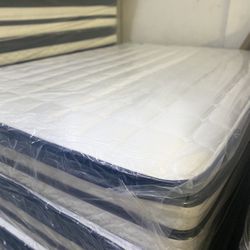 ✨Mattress pillow top✨ 💎All sizes 💎12” inches tall 🔵Queen $200 🟣Full $180 🟠Twin $150 🟡King$330 🔴Cal king $330 🔘 Delivery available🚛