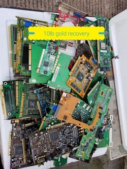 10 Lb Fingered pc cards for Gold recovery