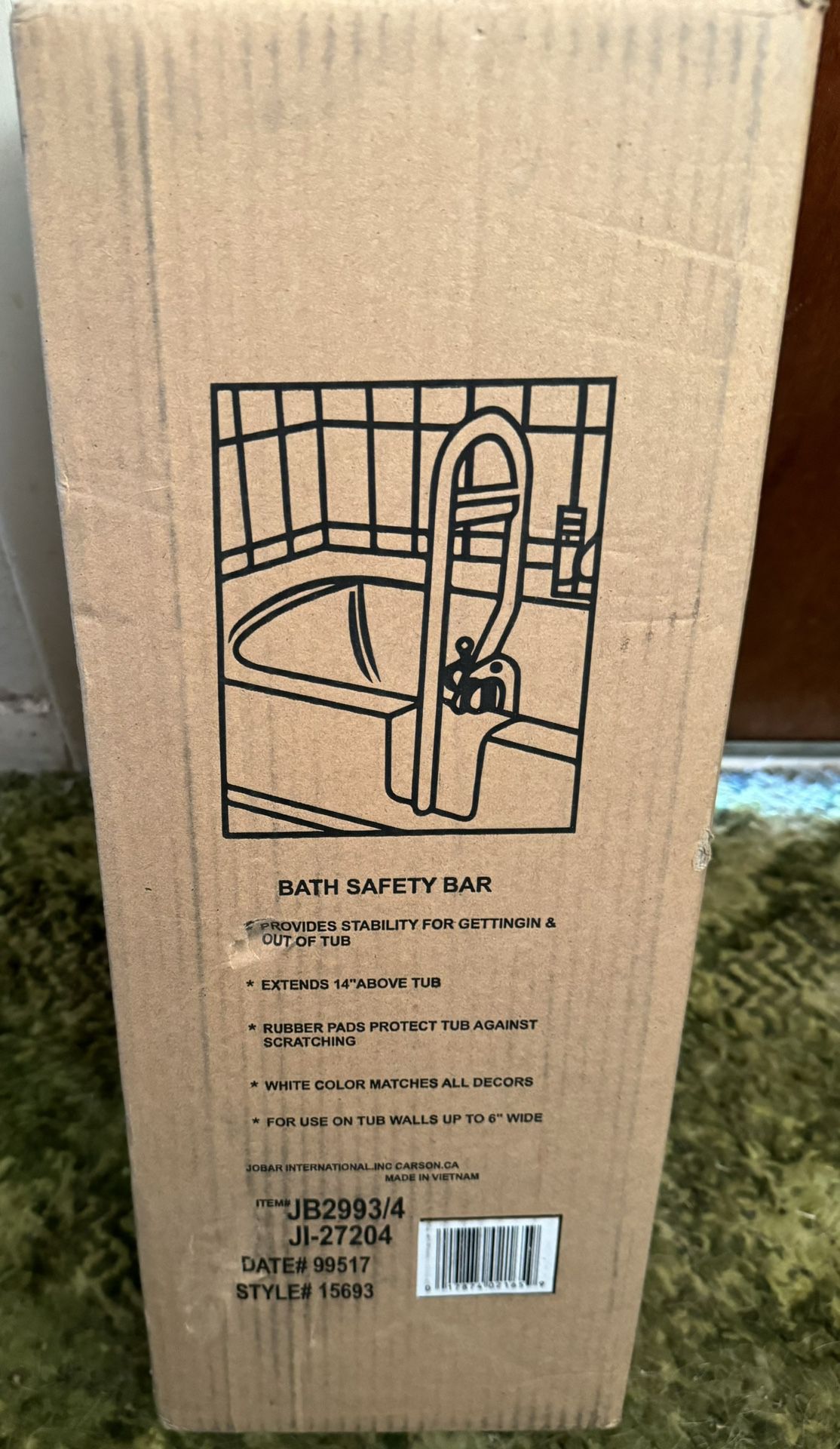 Bath Safety Bar (2 Available) $45/each