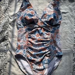Floral One Piece Bathing Suit