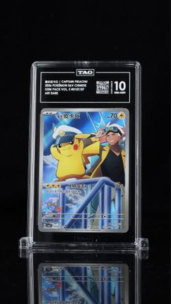 Captain Pikachu Gem Pack 5 - TAG 10