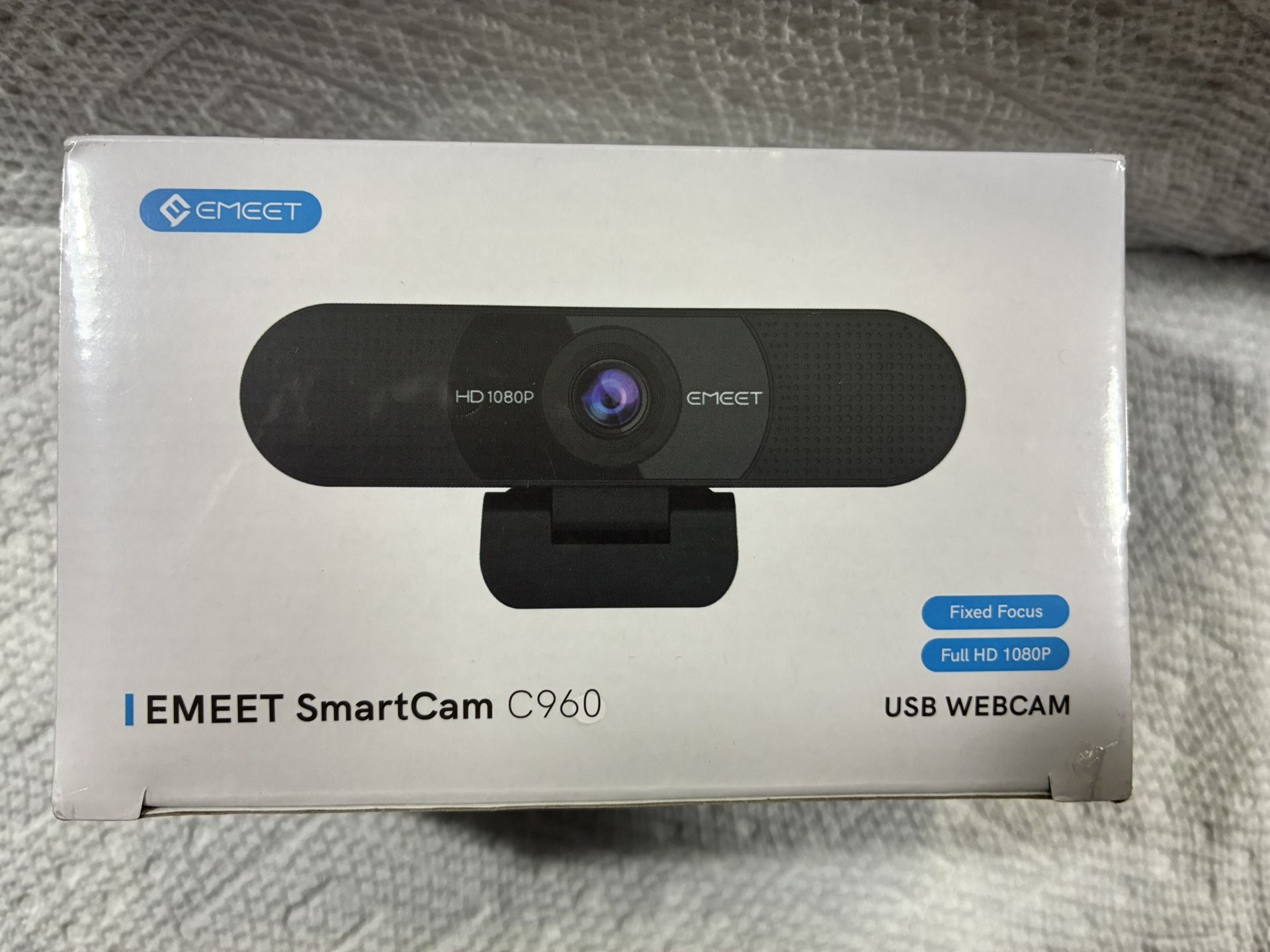 EMeet SmartCam C960 Full HD 1080p Webcam Black