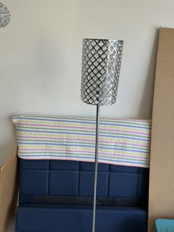 Free Standing Lamp Chrome