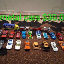 23 Metal Cars 