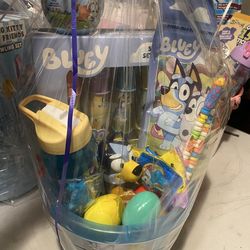 Bluey Easter basket