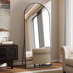 Tall Arched Mirror With Stand
