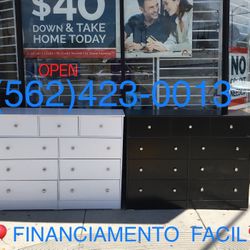 Dresser 9 Drawers In Any Color New-SIZE-56W-16D-43H