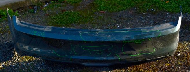 USED REF#U0362 || 2015-2017 FORD MUSTANG || REAR BUMPER COVER ONLY