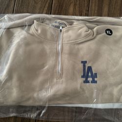 Dodgers Women’s Night Half Zip Sweater 