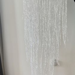 bead chandelier