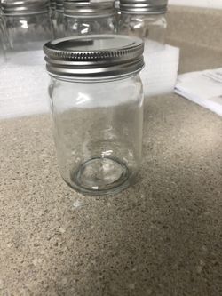 Glass jars