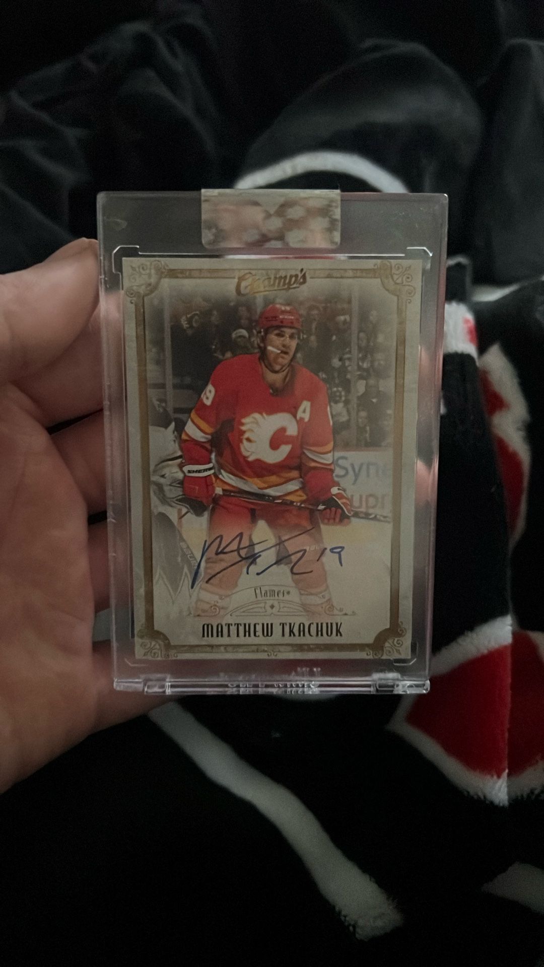 Matthew Tkachuk On Card Auto