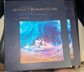 Barely used The Birth of Abstract Romanticism - Albert Boime - Complete with Slipcase . In great condition only the slip case has normal wear the rest