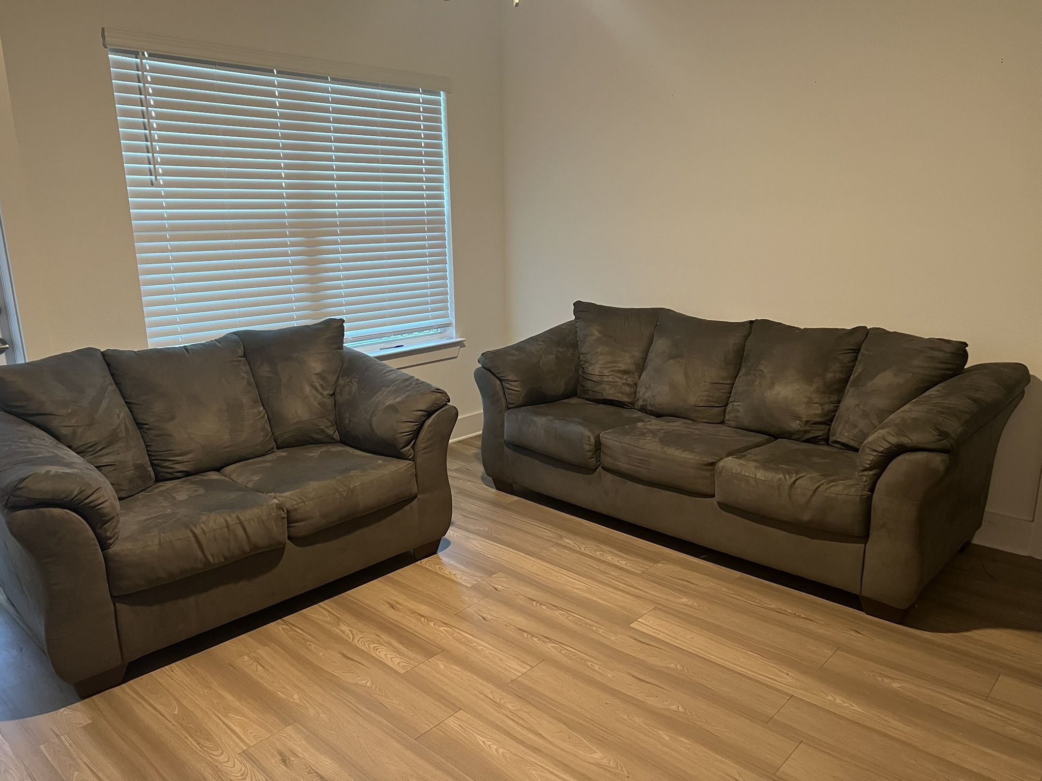 Sofa and Loveseat