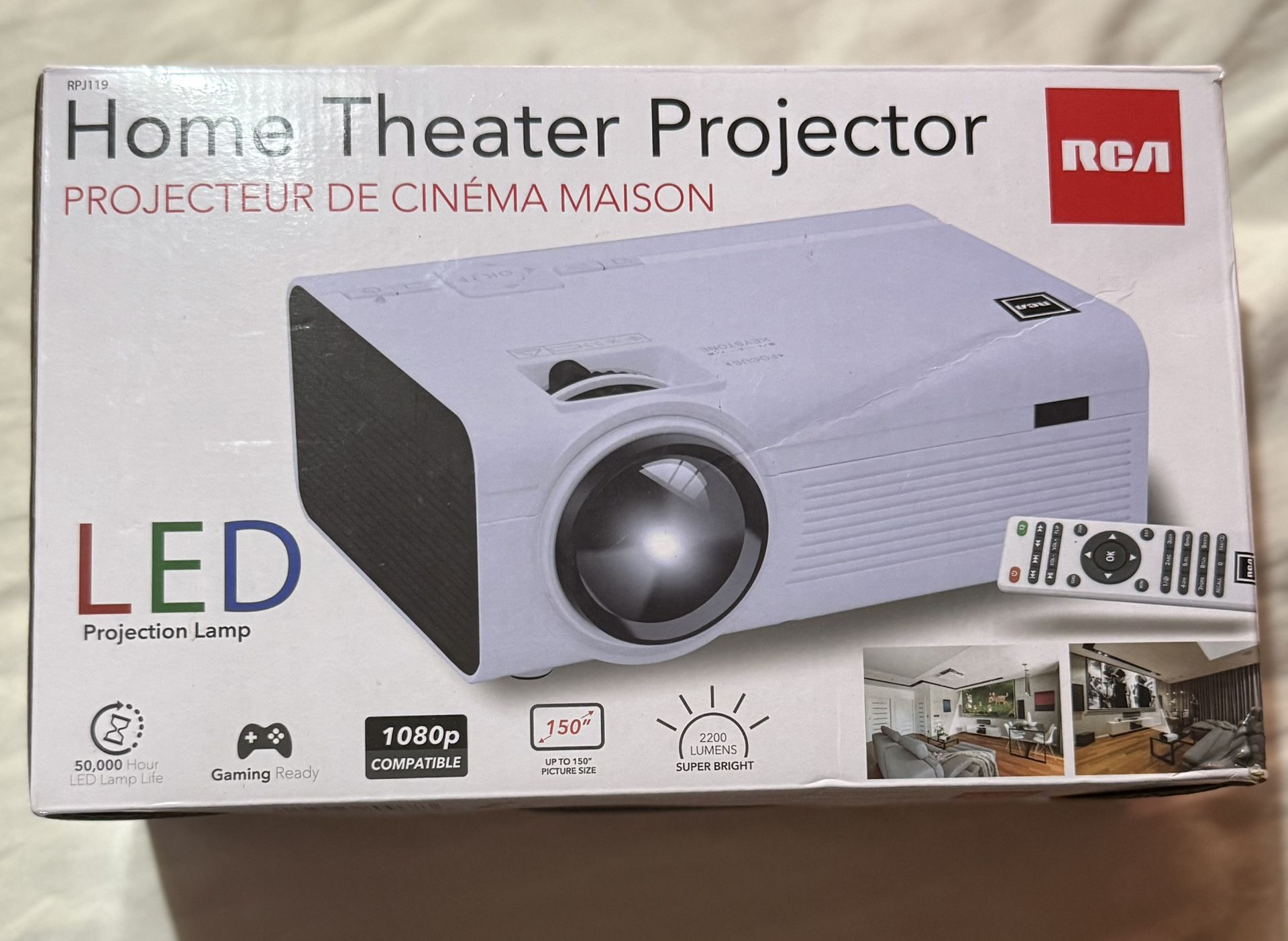 RCA RPJ119 Home Theater Projector