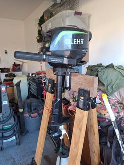 LEHR 2.5 HP Propane Outboard Motor