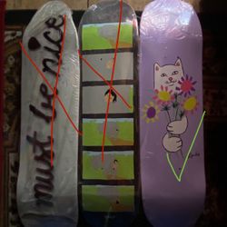 Rip N Dip Skateboard DECKS Only