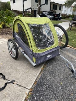 🎒 Bike Trailer for Kids – Fits 2 | Barely Used | Clean