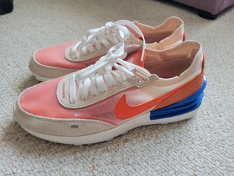 Women's Nike Orange Mesh  Sneakers 8