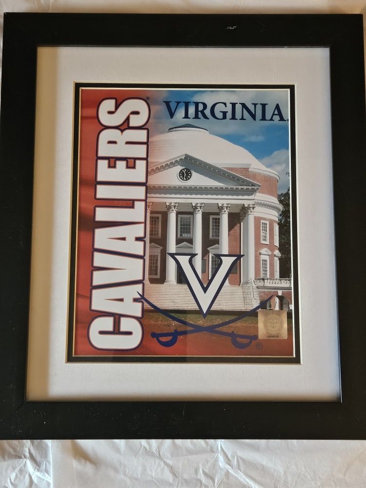Virginia Cavalier Framed Picture 