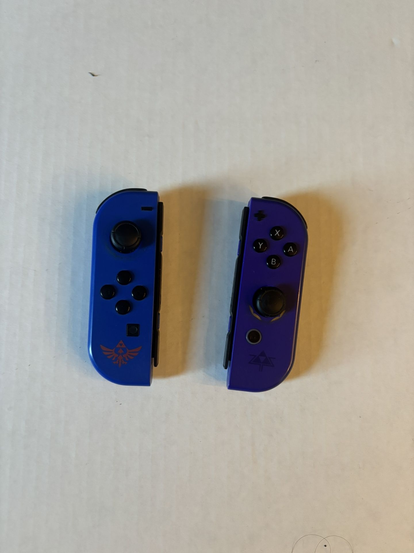 Zelda Purple And Blue Switch Joy Cons