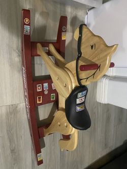 Limited Edition Radio Flyer Wooden Horse Rocker