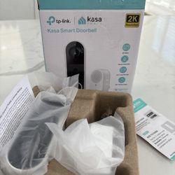 Kasa Smart Video Doorbell Camera Hardwired w/Chime, 2K Resolution, Always-on Power, Night Vision, 2-Way Audio, Real-Time Notification, Cloud & SD Card