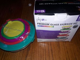 Premium Glass Storage Containers