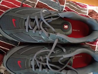 Nike Shox Gray Running Sneakers