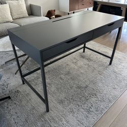 IKEA ALEX Desk, dark gray, 52x22 7/8 "