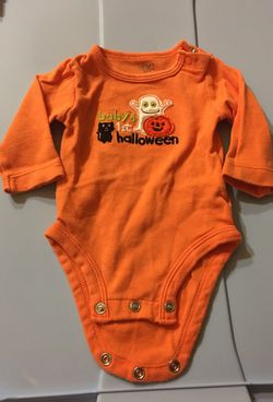 Carter's newborn Halloween onesie