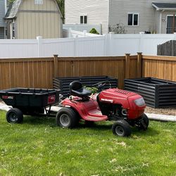 Tractor/plow/tilt Pull Behind Trailer