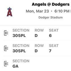 Dodger Tickets