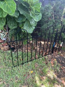 Fence - Steel Patio Fence 47L x 35H. 6 Units.