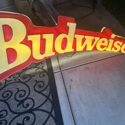 Vintage Budweiser Display 